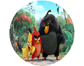 Opłatek na tort Angry Birds