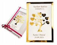 Podziękowania dla rodziców, świadków, chrzestnych Prezent ślub TP-1AZ