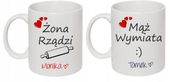 Kubki dla małżeństwa Kubek Mąż Żona HIT świąteczne