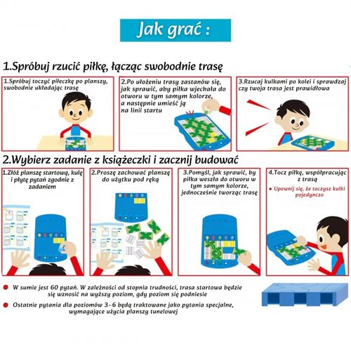 WOOPIE IQ Gra Logiczna Kulą do Celu Trening Mózgu Puzzle Labirynt Droga na Arena.pl