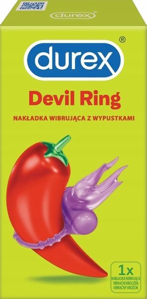 DUREX Devil Ring Nakładka Pierścień Wibracyjny zdjęcie 1