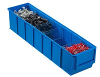 Pojemnik magazynowy niebieski- 91x400x81 mm