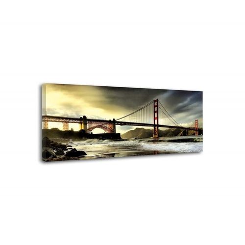Obraz na płótnie - Canvas, Most Golden Gate 100x50 na Arena.pl