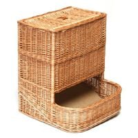 Wiklinowy Kosz Ekspozytor Automat na bułki 50x50 H60 cm