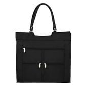 torba zakupowa z microfibry sanchez casual - czarna