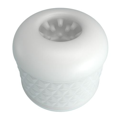 Masturbator Męski Pretty Love Crystle – Biały Kompaktowy Z Teksturą Wnętrza na Arena.pl