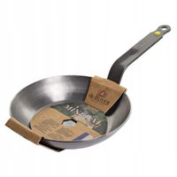 de Buyer Patelnia WYSOKOWĘGLOWA Mineral Carbone 28cm ORYGINAŁ 100% FRANCE