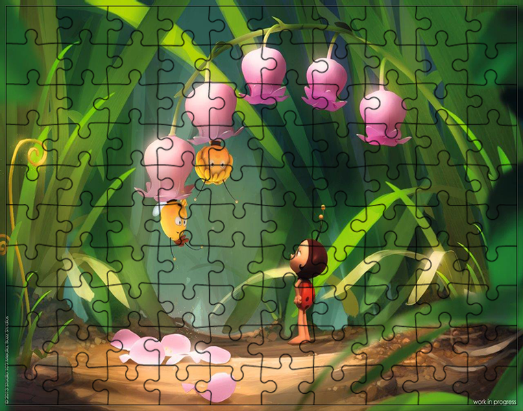 Puzzle Pszczółka Maja zdjęcie 1