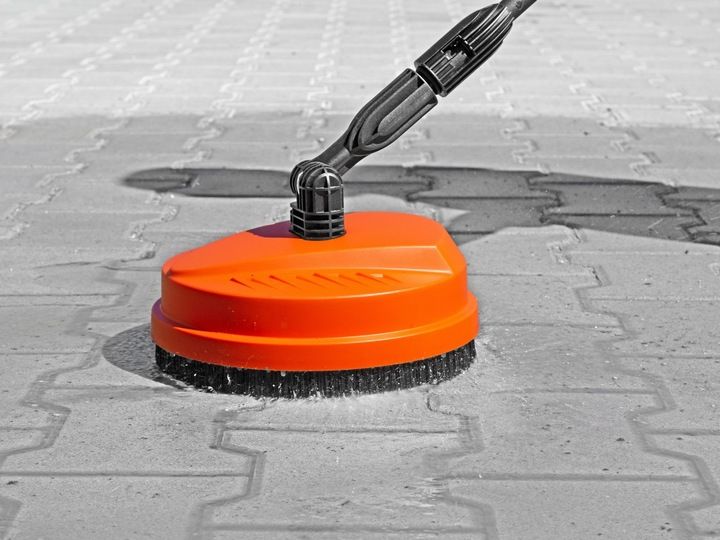 Szczotka T-racer do mycia kostki tarasu plandek akcesoria do myjki Lehmann zdjęcie 7