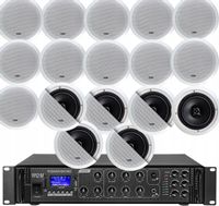 NAGŁOŚNIENIE SUFITOWE BIURA LOKALU 6 STREF HQ 17