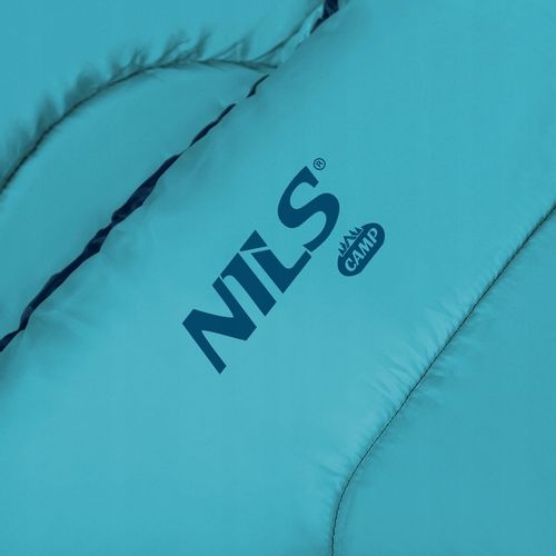 ŚPIWÓR ROZM. L NILS CAMP NC2008 Niebiesko - błękitny na Arena.pl