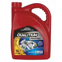 QUALITIUM PROTEC 5W-40 5L - Olej Syntetyczny + ZAWIESZKA GRATIS