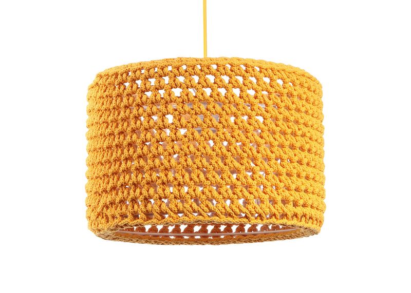 Lampa wisząca COTTON 25 żółta zdjęcie 1
