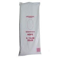 torebki woreczki hdpe 14x38/4 cm 7mic