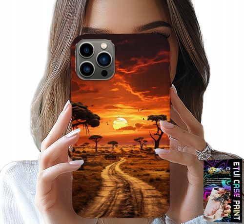 ETUI DO IPHONE 11 PRO MAX - SAFARI AFRYKA ZACHÓD SŁOŃCA PIĘKNE WIDOK na Arena.pl