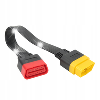 OBD2 PRZEDŁUŻACZ OBDII KABEL ADAPTER INTERFEJSU 16PIN MĘSKI NA ŻEŃSKI