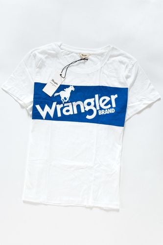 WRANGLER RETRO LOGO TEE WHITE W7350EV12 L na Arena.pl