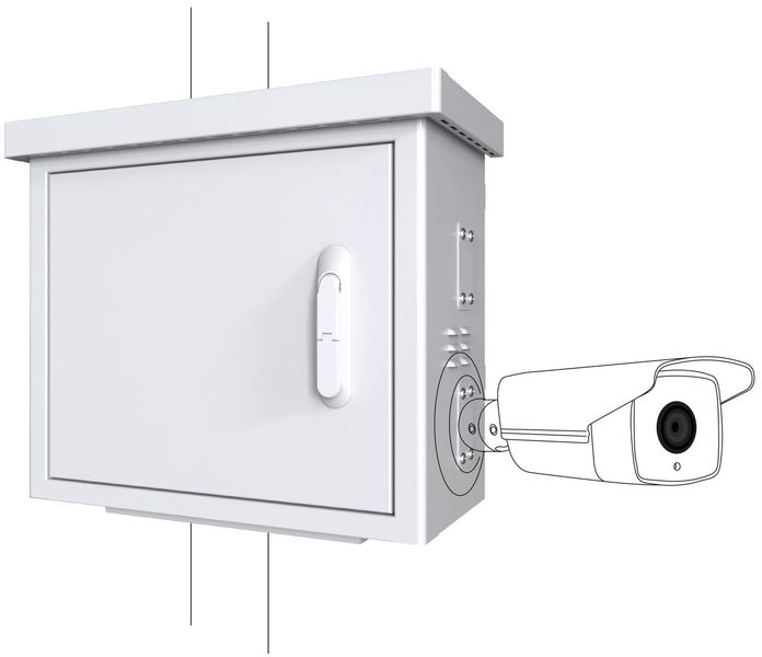 Lanview Midi Radius Pole Mounted CCTV zdjęcie 1