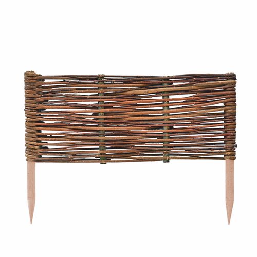 be4nature Płot ogrodzeniowy wiklinowy ręcznie wyplatany 50 x 20 cm 1 szt. na Arena.pl