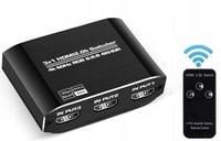 SWITCH HDMI 2.0 3x1 PRZEŁĄCZNIK ROZDZIELACZ ULTRA HD HDCP 2.2 HDR10 4K/60HZ