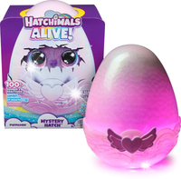 HATCHIMALS ALIVE WYKLUWAJĄCE SIĘ JAJKO PUFFICORN 100 REAKCJI SWIATŁO DŹWIĘK
