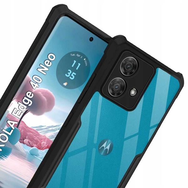 Spacecase Beetle Motorola Edge 40 Neo Black zdjęcie 3