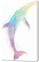 Obraz 60x100cm Spektrum Oceanu