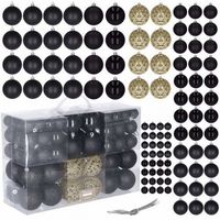 Bombka dekorowana, Bombka gładka, Zestawy bombka 6 cm 100 szt. na choinkę