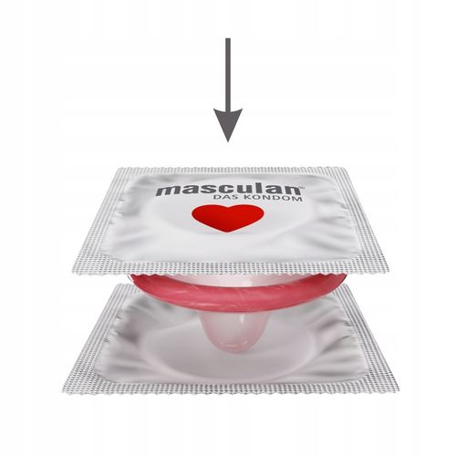Prezerwatywy Masculan Extra Protection nawilżane wypustki stymulujące na Arena.pl