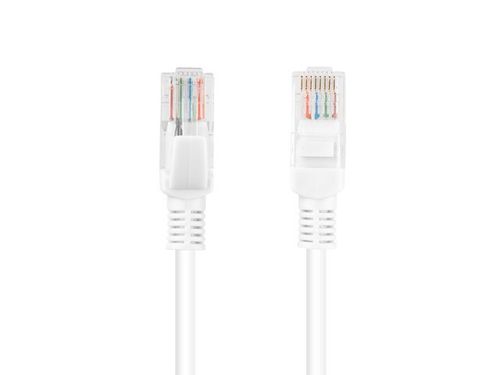 Patchcord Lanberg UTP kat.5e 1m biały na Arena.pl