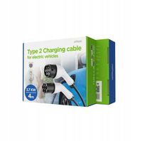Kabel prosty Gembird Typ 2 długość 4 m liczba faz 1 3,7 kW