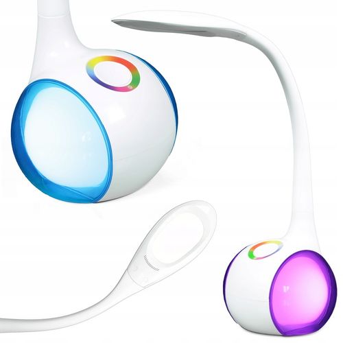 LAMPKA BIURKOWA LED BIURKO LAMPA DLA DZIECKA RGB na Arena.pl