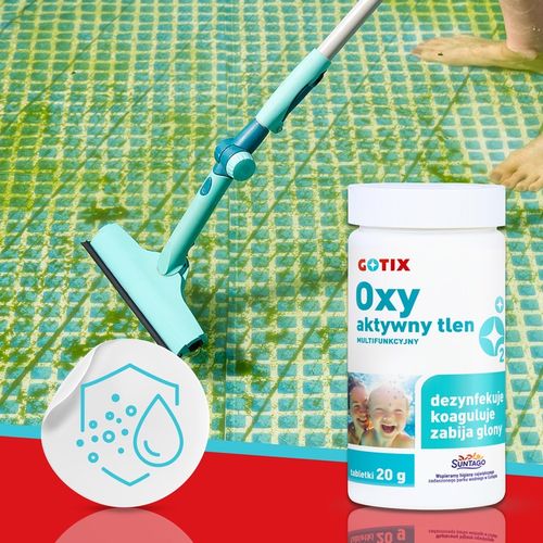 Aktywny Tlen do Basenu Jacuzzi Tabletki Chemia Basenowa Zamiast Chloru na Arena.pl