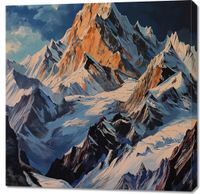 Obraz 90x90cm Górki Majestat Chwil