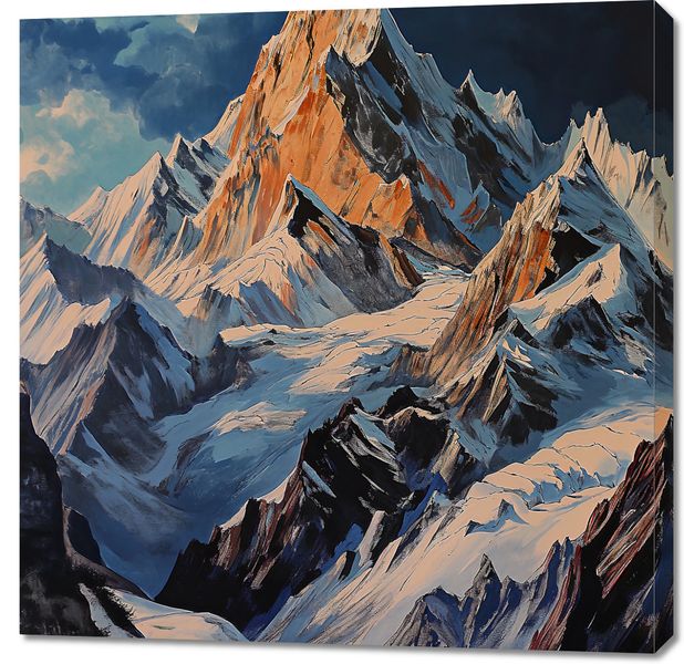 Obraz 90x90cm Górki Majestat Chwil zdjęcie 1
