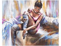 40X50CM TANCERKA OBRAZ