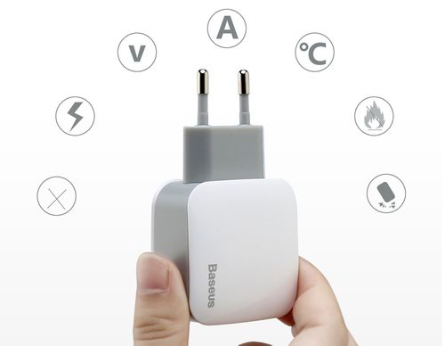BASEUS Ładowarka sieciowa Fast Charge 2X USB 2,4A na Arena.pl