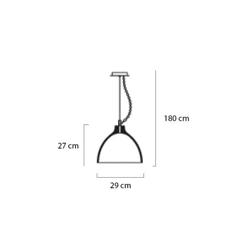 Lampa wisząca CONCRETO szara na Arena.pl