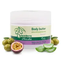 MACROVITA Olive.elia Sensual naturalne masło do ciała z bio-oliwą i passiflorą 200ml