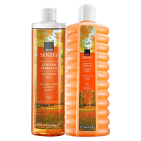 Avon Senses Golden Embrace Zestaw Płyn 500 Żel 500