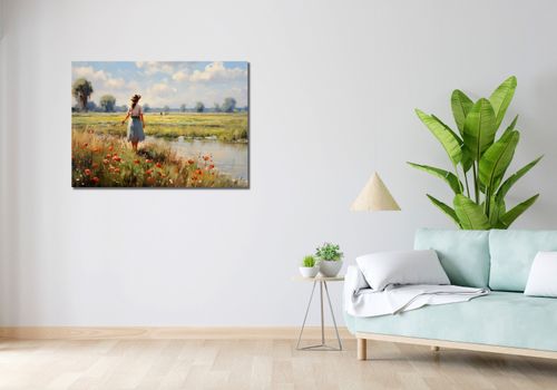 Obraz 100x70cm Wiejski Spokój na Arena.pl