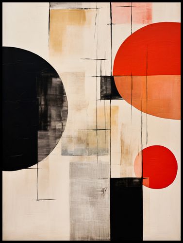 Plakat 75x100cm Abstrakcyjna Symetria na Arena.pl