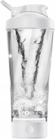 SHAKER ELEKTRYCZNY USB BUTELKA MIKSER DO KOKTAJLI PROTEINOWYCH 600 ML BIAŁY