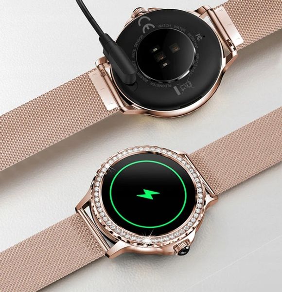 SMARTWATCH ELEGANCKI ZEGAREK DAMSKI POLSKIE MENU 2 paski zdjęcie 2
