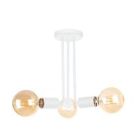 Lampa sufitowa 3xE27 VENNA WHITE