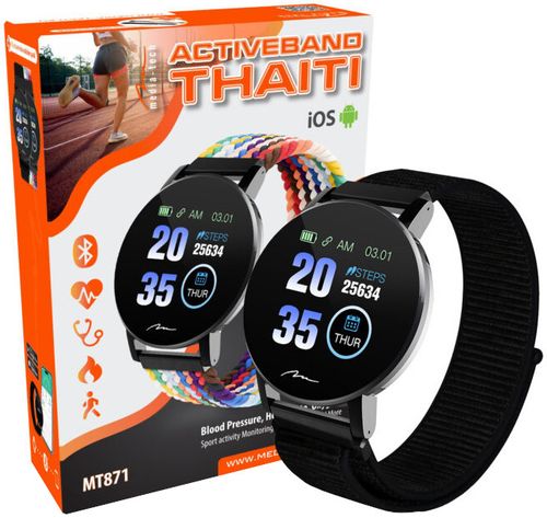 Smartwatch niktrade 206355351 czarny na Arena.pl