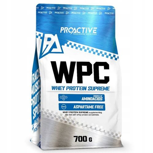 BIAŁKO whey WPC serwatkowe ODŻYWKA białkowa WANILIA ProActive INSTANT 700g na Arena.pl