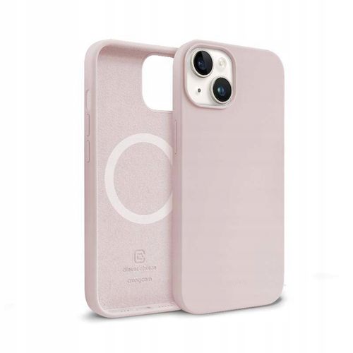 Etui do iPhone 14 Plus Crong Case MagSafe Różowy na Arena.pl