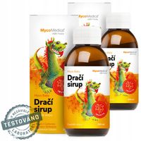 MycoMedica MycoBaby Syrop smoka 200 ml, 2-pack, suplement diety