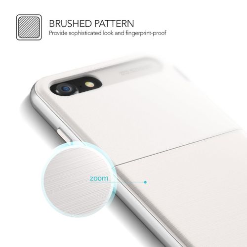 Etui VRS Design High Pro Shield S iPhone 8/7 White Silver na Arena.pl